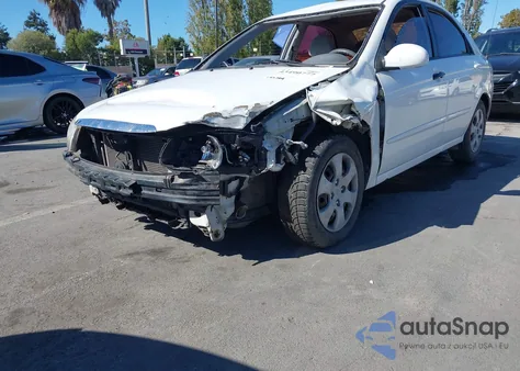 2009 Kia Spectra Ex from USA, damaged, VIN KNAFE222295657899